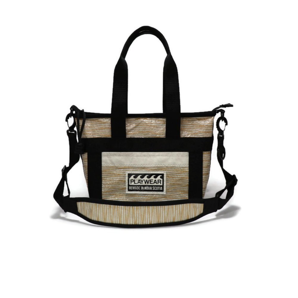 UPCYCLED SMALL TOTE (FOXTROT)